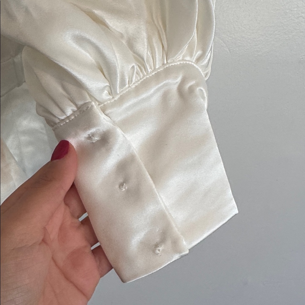 Bronx and Banco Bedouin Mini Dress in White size medium - Picture 8 of 9